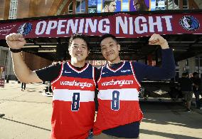 Basketball: Wizards' Hachimura makes NBA debut