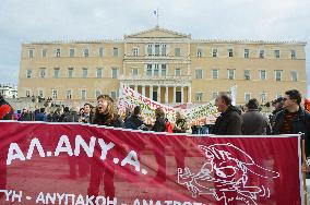 Protest in Greece