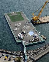 'Megafloat' artificial island