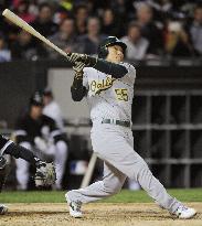 Matsui hits 2-run homer