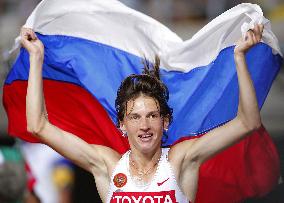 Russia's Volkova wins women's 3,000-meter steeplechase