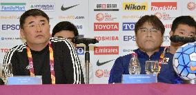 Japan, N. Korea ready for U-23 soccer match in Qatar