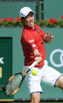 Nishikori advances to BNP Paribas Open 3rd round