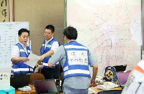 Scenes of Japan's Disaster Prevention Day