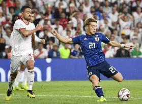 Football: Japan vs Iran at Asian Cup