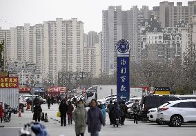 High-rise condominiums in Beijing suburb