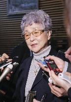 Kin of Japanese abducted by N. Korea