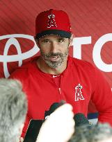 Baseball: Angels manager Brad Ausmus