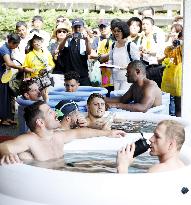 Rugby: Australia's World Cup team in Japan
