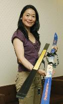 Japanese woman who reached South Pole on skis returns home