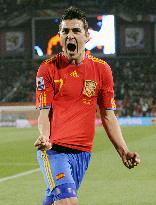 Spain beat Honduras 2-0 in World Cup Group H match