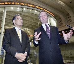 London to stay as int'l financial center: lord mayor