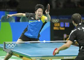 Olympics: Japan reaches table tennis men's team final