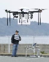 Drone delivers purchases in demonstration