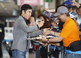 Indy 500 champ Sato makes temporary return to Japan