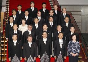 Japanese Prime Minister Abe reshuffles Cabinet