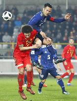 Soccer: Belgium-Japan friendly