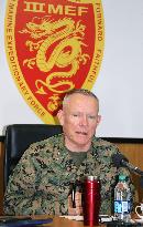 Top commander of U.S. forces in Okinawa