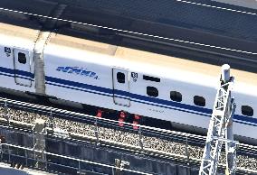 Crack found in bullet train in 1st "serious incident" for shinkansen