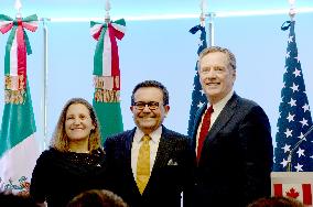 NAFTA talks in Mexico City