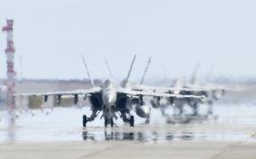 FA-18 fighters in Japan