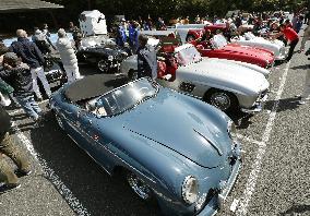 Classic car rally in Japan