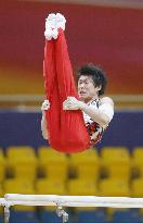 Gymnastics: Kohei Uchimura at world championships
