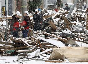 Explosion in northern Japan