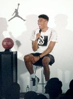 Basketball: Rui Hachimura in Nike talk show