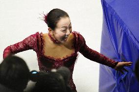 Asada finishes 2nd in women's short program