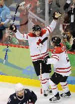 Canada beat U.S. 3-2 to take gold in men's ice hockey