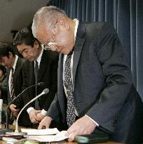 Kanji body chief to step down over business practice allegations
