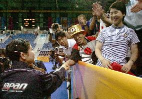 (2)Fukuhara joins best-16 group in table tennis