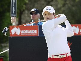 Golf: Nomura in tie for 3rd at Women's Australian Open