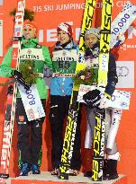 Ski jumping: Takeuchi lands on podium for first time since 2013