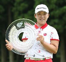 S. Korea's Shin wins third consecutive Nichirei Ladies tournament