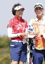 Olympics: Oyama 5 shots off pace in Rio golf