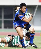 Rugby: New boy Yamasawa fires Wild Knights past Green Rockets
