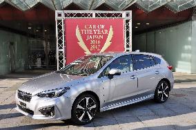 Subaru Impreza wins Car of the Year award in Japan