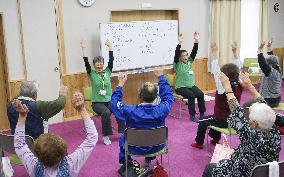Exercise class for elderly
