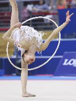 Rhythmic gymnastics: Chisaki Oiwa at world championships