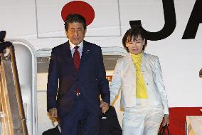 Japan PM Abe in Argentina for G-20 summit