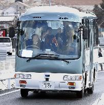 Autonomous bus test run in northeastern Japan