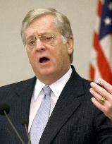 Schieffer hopes Iwakuni understands U.S. base plan's strategic a