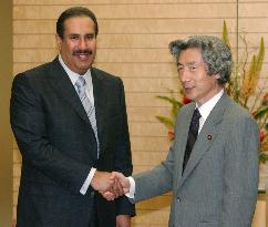 Japan, Qatar agree to respect Iraqi initiatives