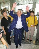 Man who returned to Japan from Russia after 67 years leaves for