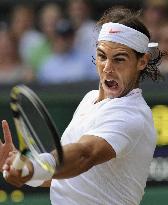 Nadal wins Wimbledon final