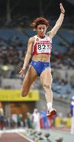 Russia's Tatyana Lebedeva wins women's long jump