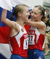 Russian Kaniskina, Shemyakina finish one-two in 20-km race walk