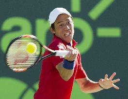 Nishikori advances to Miami Open semifinal